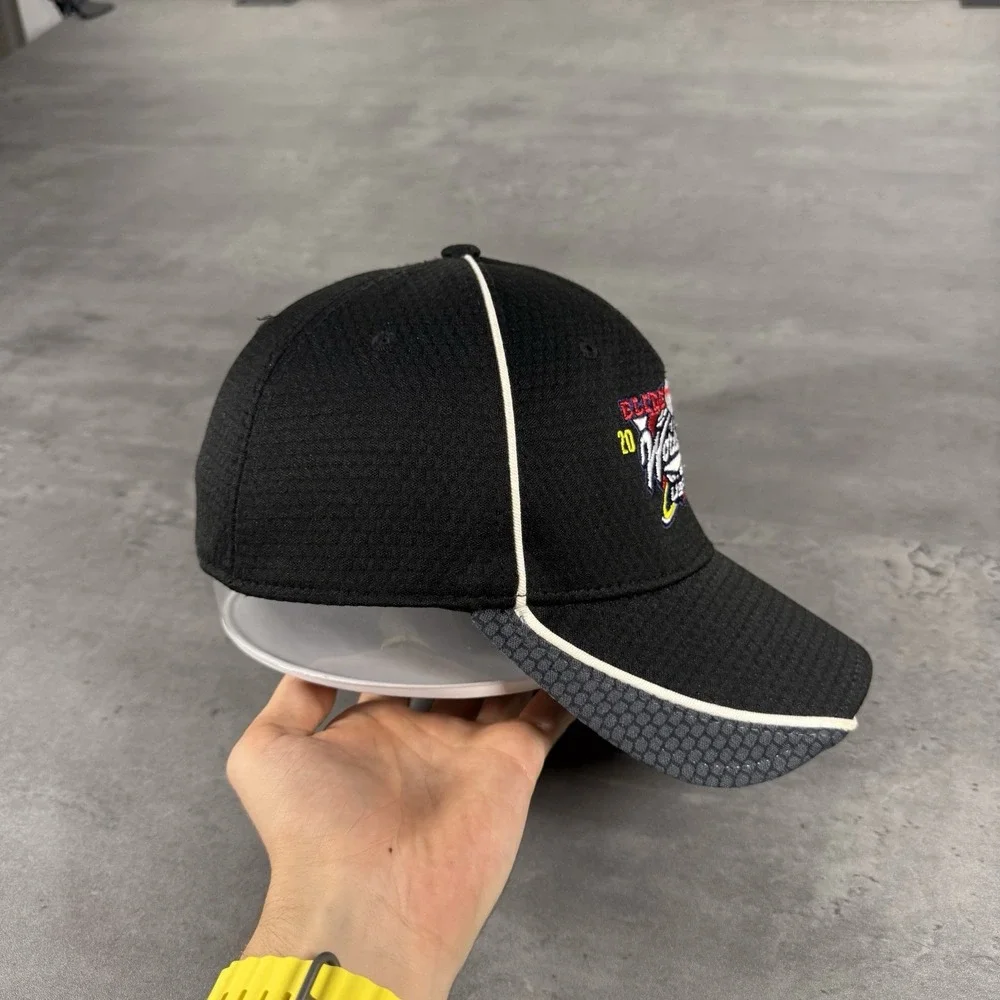 USSSA Softball Hat Black Red Neon Yellow Performance Light Breathable Trucker‎